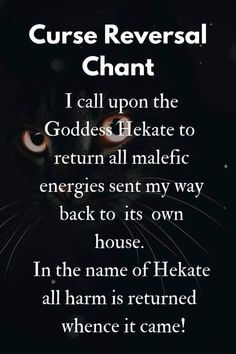 Banishing Chant, Goddess Hekate, Celtic Witch, Gods Goddesses, Spells For Beginners, Easy Spells, Witch Quotes