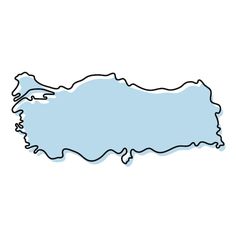 a map of the state of new york in blue ink on a white background illustration