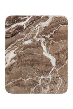 a brown and white marble textured surface