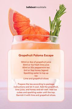 grapefruit paloma escape cocktail recipe