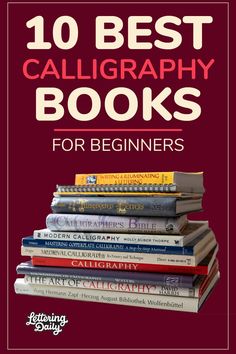 Best calligraphy books for beginners Calligraphy Products, Brush Lettering Tutorial, Best Calligraphy, Modern Calligraphy Practice, Practice Calligraphy, Books For Beginners, Calligraphy Lessons, Digital Calligraphy, Calligraphy Supplies