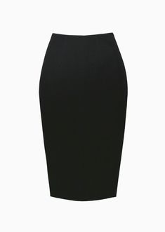 With its subtle, yet captivating twinkle, the Celeste high waisted pencil skirt speaks for itself. A slight shimmer woven into this body-con skirt and its black trimmed waist, darts and back vent give the Celeste detail and form a step above the rest. Shown with the Kylie Cardigan. High waisted pencil skirt Back zipper 24 inch from waist Italian yarn; 81% viscose, 17% polyester, 1% polyamide, 1% elasthane Dry clean only Wrinkle resistant Made in France. High Waist Pencil Skirt, Black Skirt Pencil, Pencil Skirt Aesthetic, Black Office Skirt, Straight Skirt Styles, Business Skirts, Skirt Black, Plain Black Skirt, Pencil Skirts