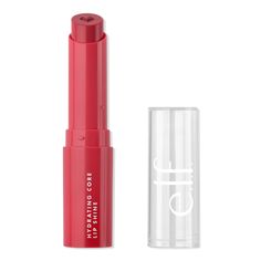 Lovely Hydrating Core Lip Shine - e.l.f. Cosmetics | Ulta Beauty Hydrating Core Lip Shine, Elf Products, E.l.f. Cosmetics, Elf Cosmetics, Lip Shine, Elf Makeup, Makeup Items, Makeup Pictures, Cute Makeup