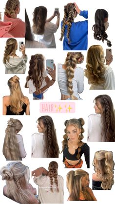 Unique Hair Styles, Hair Chart, Tail Hairstyle, Dance Hairstyles, Unique Hair