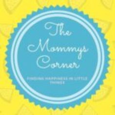 the mommy's corner logo on a yellow background