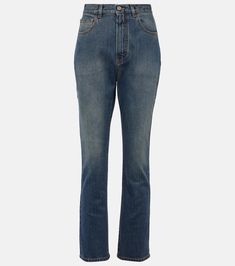 Latest Jeans, Faded Jeans, Couture Runway, Slim Jeans, Slim Legs, Slim Fit Jeans, Jeans Style, Straight Jeans, Stretch Denim