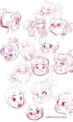 Fun Character Illustration, Chareter Designs, Excited Character Design, Kid Face Drawing, Character Looking Up, Cartoon Face Shapes, Cartoon Expressions Faces, Cartoon Face Sketch, Childrens Book Illustrations Characters