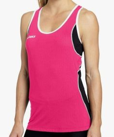 NWT ASICS main street beach RACERBACK sleeveless mesh net TANK top WOMENS M pink/black. NO returns, refunds or exchanges. NO warranty.  FINAL SALE ITEM.  NO exceptions!! Smoke-free home. Sleeveless Pink Nylon Activewear, Pink Sleeveless Nylon Top, Sleeveless Micro-elastic Sports Top, Pink Compressive Sports Tank Top, Pink Moisture-wicking Sportswear Tank Top, Mesh Netting, Main Street, Pink Black, Tank Tops Women