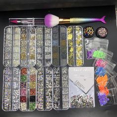 Bling Kit Crystals – KokoGlitterBel Amazing Nail Art, Facial Waxing, Nail Glitter, Small Business Ideas, Bling Nails, Nail Kit, Girls Makeup, Precision Cut, Glitter Nails