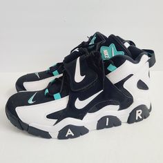 Nike Air Barrage Mid Cabana 2019 Shoes At7847-001 Size 14 Black White Condition: New Without Box. Nike Air Barrage Mid, Nike Air Barrage, Nike Shoes New, New Nike Air, New Nike, Nike Shoes, Nike Air, Athletic Shoes, Men's Shoes