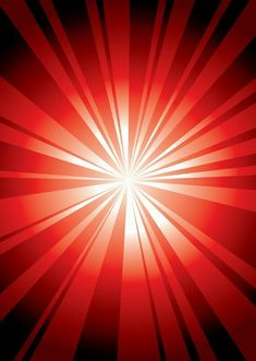 an abstract red and black background with sunburst