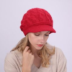 Season:Fall,Winter; Gender:Women's; Quantity:1 PC; Style:Retro,Simple Style; Occasion:Sports  Outdoor,Holiday,Daily; Material:Knit; Function:Casual / Daily; Pattern:Solid / Plain Color; Listing Date:06/20/2022; Type:Slouchy Beanie Hat Hair Towel Wrap, Knitted Beret, Slouchy Beanie Hat, Hat Beret, Cap Hats, Hair Towel, Beanie Cap, Cap Dress, Ear Protection