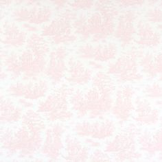 a white and pink wallpaper with floral designs on the back ground, it is very soft