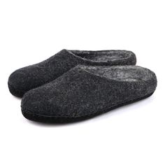 PRICES MAY VARY. PREMIUM QUALITY: Our wool house slippers for men are cozy, comfortable and convenient made with the highest quality, all natural materials. They are handmade by artisans with each pair taking 3 days to make. WARM FELTED WOOL: Cozy wool felt slippers are the best for cold feet. Natural wool insulates, breathes and keeps feet at a comfortable temperature. Superior to boiled wool, felted wool is soft and good for sensitive skin. BAREFOOT FEEL: Generous toe box is flexible and allows toes to spread naturally. Flat padded bottom encourages natural foot movement. This slipper does not provide structured arch support and does not accommodate an insole nor is an insole included. BEST FOR SWEATY FEET: Felted wool wicks moisture keeping feet warm and dry. Wool is naturally odor resi Strongest Animal, Felt Slippers, Slippers For Men, Wool Slippers, Felted Slippers, Boiled Wool, House Shoes, Felted Wool, House Slippers