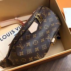 ® Louis Vuitton Bumbag M43644 Monogram Canvas Size: 14.6 x 5.5 x 5.1 inches / 37 x 14 x 13 cm – Monogram coated canvas and natural cowhide leather – Cotton canvas lining – Natural cowhide leather trim – Gold colored metallic pieces – 1 main compartment with double zip closure – 1 adjustable belt (between 85 cm and 128 cm) – 1 top handle – 1 zipped back pocket – 1 D-ring – 1 natural cowhide leather patch Cm Monogram, Louis Vuitton Bumbag, One Bag, Adjustable Belt, Lv Bag, Leather Patches, D Ring, Monogram Canvas, Leather Trim