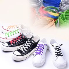 100% brand new and high quality Material:Polyester Size:Length approx. 100cm,Width approx. 0.6cm Feature:Stretching Your shoes are more beautiful Suitable for most types of shoes Package Includes:1 Pair shoelaces Notice: 1. Please allow 2-3% error due to manual measurement. Please make sure you do not mind before you bid. 2. The colors may have different as the difference display, please understand. No Tie Shoelaces, Elastic Shoe Laces, Flat Shoe, Tie Shoelaces, Shoe Repair, Elastic Laces, Chuck Taylor Sneakers, Shoe Care, Superga Sneaker