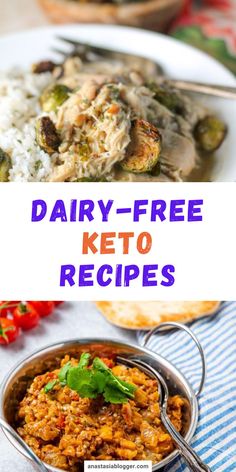 dairy - free keto recipes for dinner