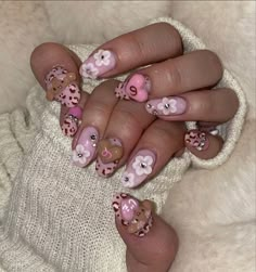 Gyaru Nails, Kawaii Nail Art, Cute Sanrio, Blush Nails, Pretty Gel Nails, Nails Only