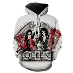 Queen Band Style 2 3D Hoodie available in T-shirt, hoodie, tank top, longsleeve, multi color and size S M L XL XXL 3XL 4XL 5XL. Shipping from the US. Easy 30 day return policy - Shop now! 6.1-ounce, 100% cotton .Double-needle neck, sleeves and hem; Roomy Unisex Fit. Ash is 99% cotton, 1% poly; Sport Grey is 90% cotton, 10% poly; Dark Heather is 50% cotton, 50% polyester .Decoration type: Digital Print. Made by Gildan Queen Band Sweater, Queen Rock Band, Sweater Tshirt, Men Hoodies, Custom Hoodie, Queen Band, 3d Hoodie, Custom Hoodies, Print Hoodie