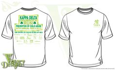 Kappa Delta Shamrock Run T-Shirt #kappadelta Sorority, Graphic Sweatshirt, Running, Sweatshirts, T Shirt, Quick Saves