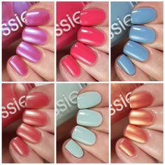 Essie Blushin’ and Crushin’ Spring 2024 Collection – Swatches & Review – GINGERLY POLISHED Essie Blushin & Crushin, Essie Colors, Spring Tones, Essie Polish, New Nail Polish, Summer Shades, Spring Mood, Essie Nail Polish