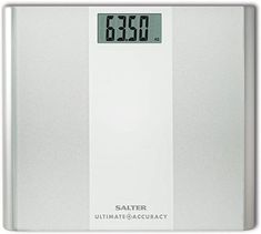 Salter Ultimate Accuracy Digital Bathroom Scales, Electronic Body Weighing for Home, Measure 50g Increments, Precise Weight Management, Accurate Easy Reading Display, Kilo Pound Stone, 15yr Guarantee: Amazon.co.uk: Health & Personal Care 60 Kg Weight Scale, Body Weight Scale, Reading Display, Electronic Scale, Anti Dieting, Weighing Scale, Weight Scale, Easy Reading, Weight Management