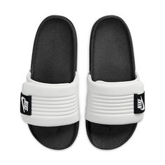 DQ9624-100 Nike Slides, Circle Pattern, Basketball Players, Slides, Converse, White And Black, Jordan, The 100, Top Brands