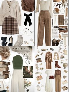 Academia Aesthetic Outfit, Dark Academia Outfit, Academia Style, Light Academia, Moda Vintage, Looks Chic, Outfit Inspo Fall, Mystery Box