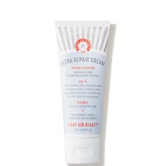 First Aid Beauty Ultra Repair Cream (2 oz.) - Dermstore Ultra Repair Cream, Colloidal Oatmeal, Keratosis Pilaris, Skin Dryness, Sunscreen Moisturizer, First Aid Beauty, Hydrating Serum, Repair Cream, Mineral Sunscreen