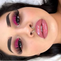 Pink Lipstick Makeup, Rosa Make-up, Ideal Makeup, Linda Hallberg, Best Eyeshadow, Beauty Make-up, Makijaż Smokey Eye