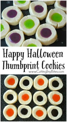 halloween treats that look like they have been decorated with candy