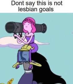 Marceline And Princess Bubblegum, Lgbtq Quotes, Marceline And Bubblegum, Lgbt Humor, Lgbt Memes, Lgbtq Funny, Gay Humor, Gay Memes, Love Is