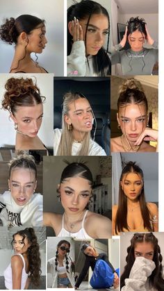 Idée de quelle que coiffure cool Hairstyles For Layered Hair, Slick Hairstyles, Hair Stylist Life, Sleek Hairstyles, Short Hair Styles Easy