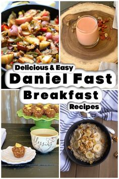 delicious and easy daniel fast breakfast recipes