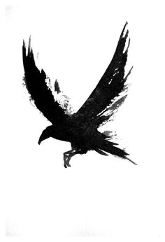 a black and white photo of a bird flying