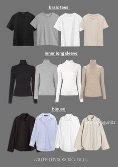 Basic Outfits Minimalist Wardrobe, Athleisure Capsule Wardrobe, Basic Capsule Wardrobe, Capsule Wardrobe 2023, Minimalist Wardrobe Capsule, Capsule Wardrobe Women, Capsule Wardrobe Casual, College Wardrobe, Mode Chanel