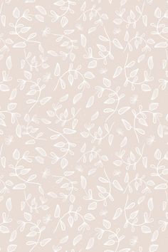 white leaves on a light pink background