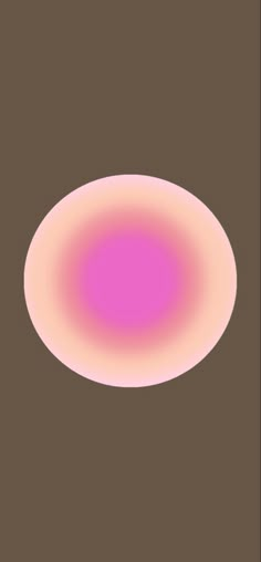 an image of a pink circle on a brown background with space for the text below