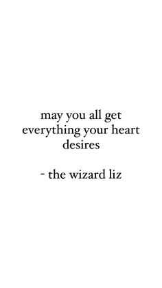 the wizard liz quote on white background