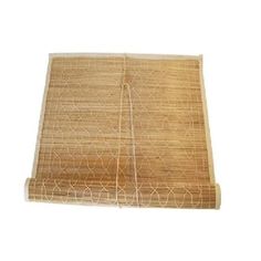 a bamboo mat is shown on a white background