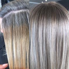 Line Of Demarcation Hair, Platinový Blond, Hair Color Options, Hair Gloss, Hair Trim, Highlights And Lowlights