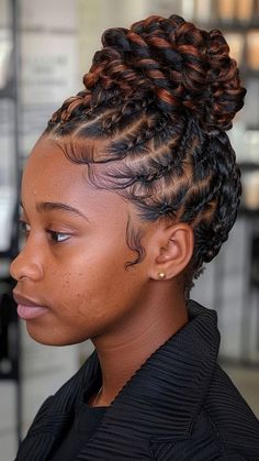 Elevate your 4C hair game with chic flat twist updos, the perfect blend of elegance and protection. Whether you're aiming for a sleek bun or a voluminous updo, flat twist styles offer versatility and flair while safeguarding your hair. Explore our article for more inspiring protective hairstyles and click to join us for endless hair inspiration! #FlatTwistUpdos #ProtectiveHairstyles #4CHair #HairInspiration #NaturalHair Flat Twist Passion Twist, Updo Flat Twist Natural Hair, Popcorn Hairstyle For Black Women, Flat Twist Hairstyles For Black Women, Flat Twist Hairstyles Natural Hair, Protective Hairstyles For 4c Hair, Twist Updo Natural Hair, Flat Twist Bun, Flat Twist Updo Natural Hair