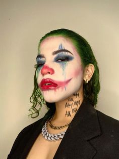 Maquillaje del guason💚🃏 #joker #guason #makeup #maquillaje #makeupguason #halloween #halloweenmakeup #halloweencostumeideas #halloween Joker Makeup Look, Ideas Disfraz, Joker Makeup, Halloween Makeup Inspiration, Grant Gustin, Fantasias Halloween, Halloween 2024, Halloween Costumes Women, Tim Burton