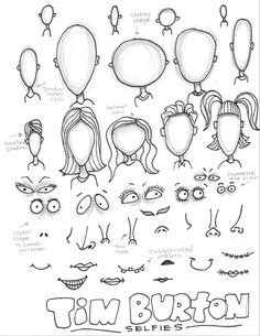 an image of cartoon faces and balloons for the balloon drawing contest, which is being held in