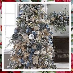 Christmas Tree Ideas 2022 - Love what you found? Click and visit to find more. Make It TODAY! Dusty Blue Christmas, Christmas Tree Ideas 2022, Fall Christmas Tree, Cozy Outfit Ideas, Decorated Trees, Pumpkin Spice Everything, Flocked Christmas Trees Decorated