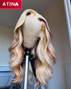 Made Method: Half Hand Tied Half Machine Made Lace Cap: 13x4 Lace Front Wig Cap Size: Medium 22"-22.5" | Small 21.5"-22"| Large 22.5"23" Hair Material: Virgin Human Hair Hair Style: Body Wave Hair Length: 14" | 16" | 18" | 20" | 22" | 24" | 26" | 28" | Hair Color:Ombre Highlight Colored Hair Density: 160% | 200% | 250% Hairline: Pre-plucked with Baby Hair Baby Hair: Around the perimeter Lace Color:Transparent lace Lace Material: Swiss Lace Free Gift: Elastic Band | Caps | Clips For customized or Pretty Wigs, Baddie Hair, 24 Birthday, Shower Hair, Highlight Color, Twisted Hair, Wig Ideas, Junior Prom, Wig Styling