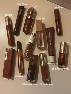 Brown Lipstick Combo, Haut Routine, Alat Makeup, Makeup For Black Skin, Brown Skin Makeup, Pinterest Makeup