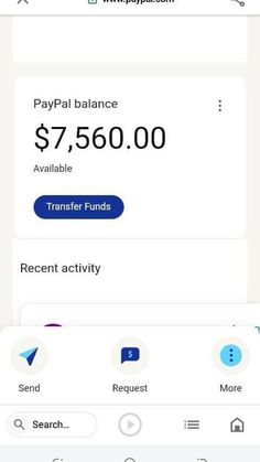 the pay balance app is displayed on an iphone screen, and it's time to accept