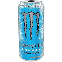 Monster Energy Ultra Blue 473ml Cans Model 960404 Refreshing Energy Drink Image 1 Watermelon Monster, Sugar Free Energy Drinks, Blue Monster, Monster Energy Drink, Ultra Blue, Snow Trip, Green Monsters, Free Energy, Energy Drink