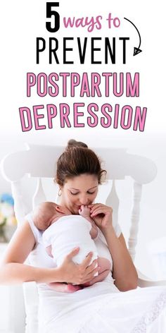 If you're wondering how to prevent postpartum depression, you are definitely not the first one. Here are five solid tips to help you avoid being affected by postpartum depression as a new mom. | Postpartum